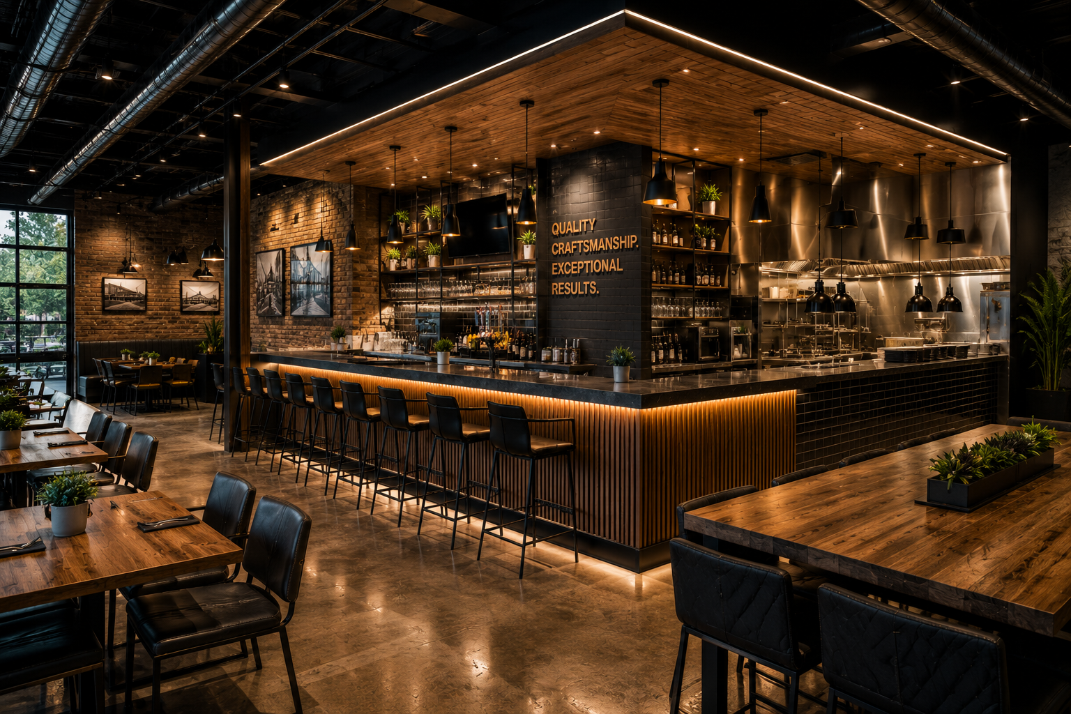 Commercial door and facility project