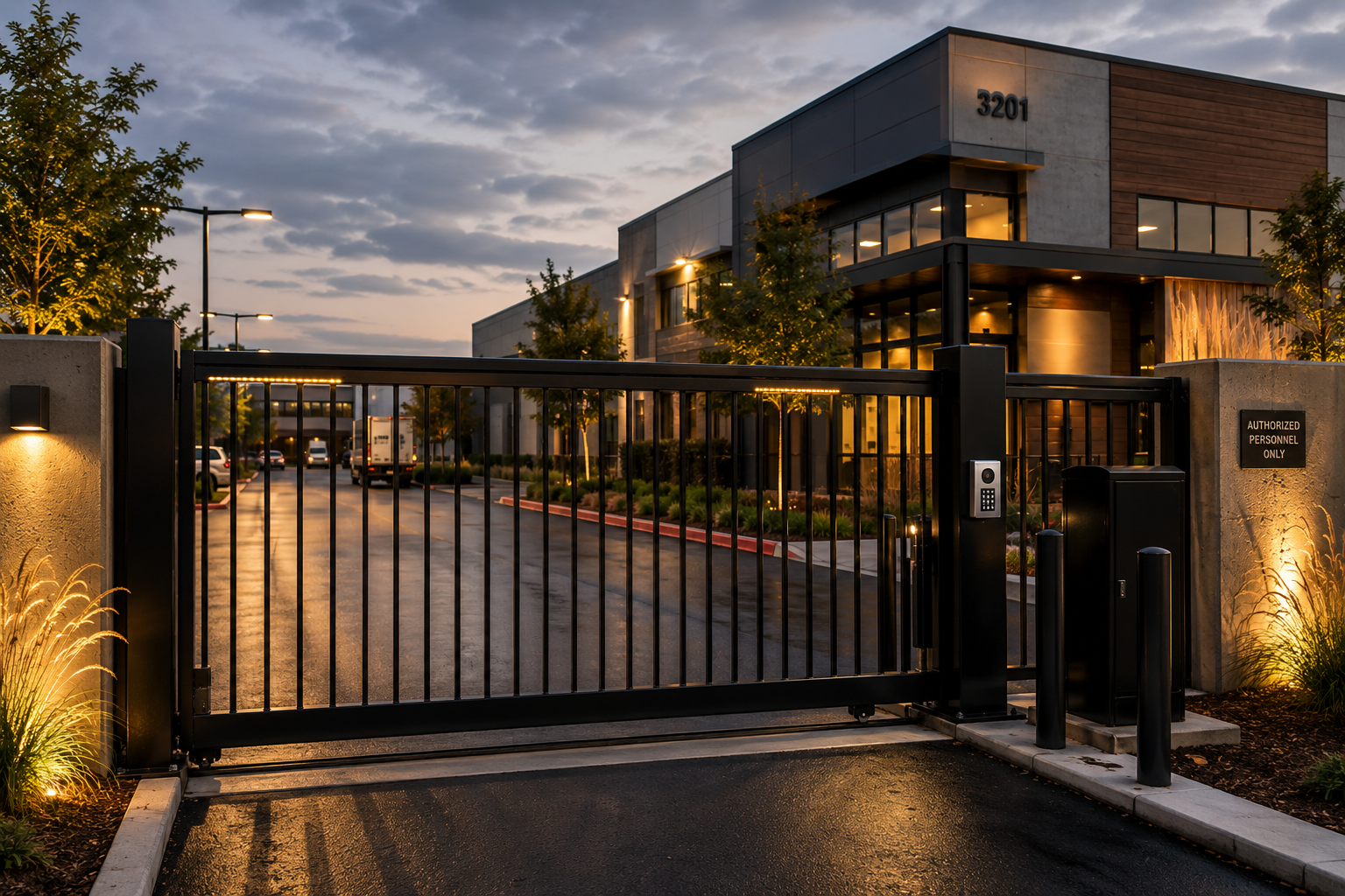 Commercial gate automation project